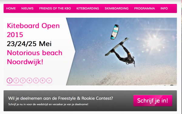 KBO site web kiteboard open